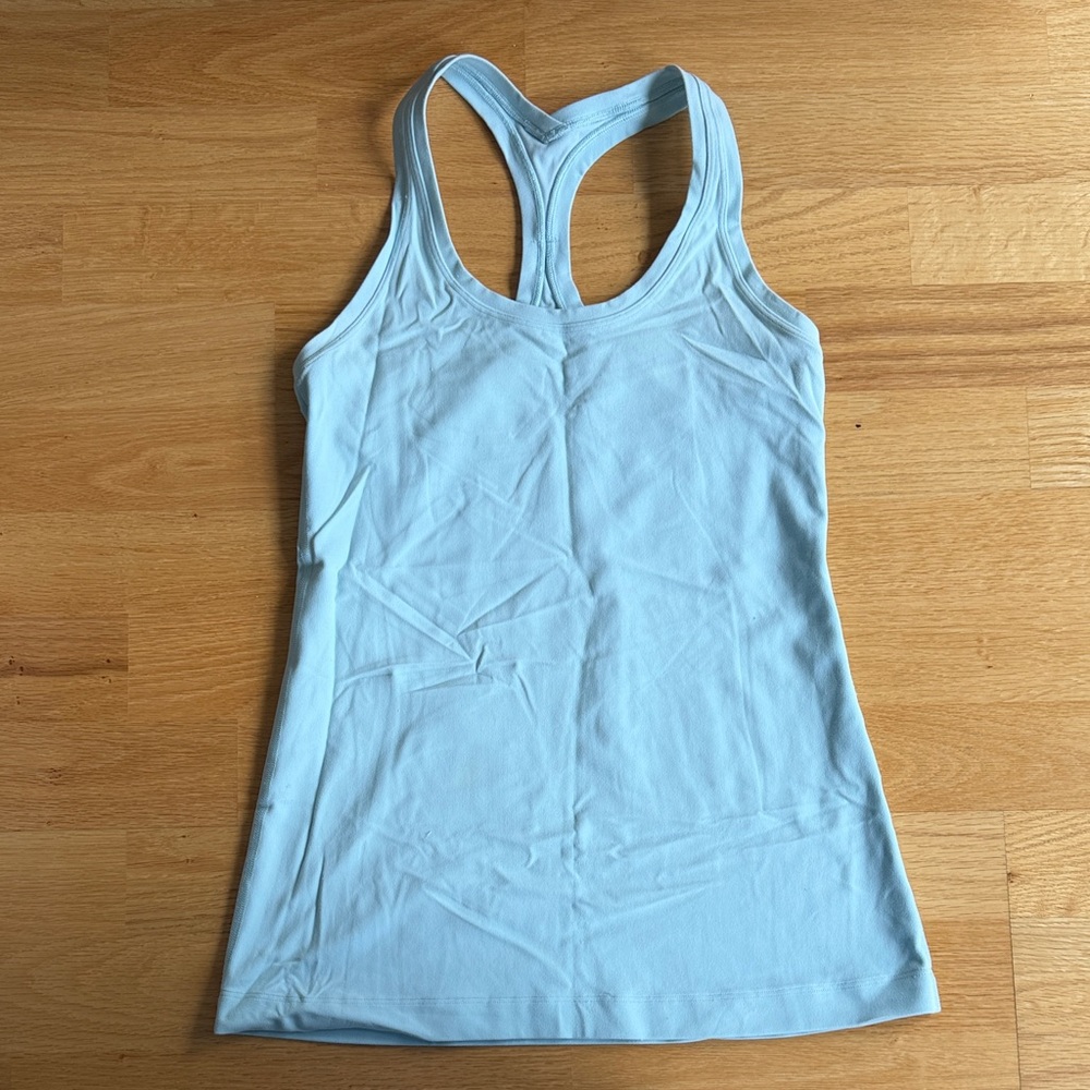 lululemon athletica Light Blue Racerback Tank